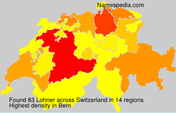 Surname Lohner in Switzerland Surname Lohner in Switzerland