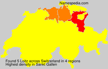 Surname Loitz in Switzerland Surname Loitz in Switzerland