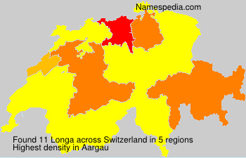 Surname Longa in Switzerland Surname Longa in Switzerland