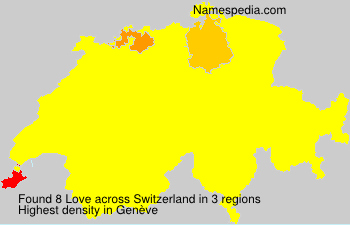 Surname Love in Switzerland Surname Love in Switzerland