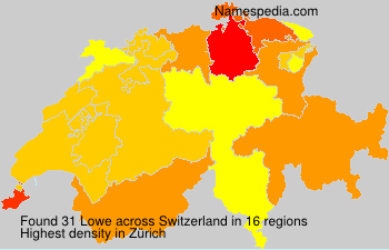 Surname Lowe in Switzerland Surname Lowe in Switzerland