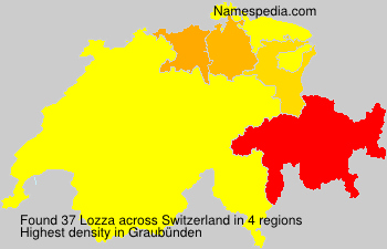 Surname Lozza in Switzerland Surname Lozza in Switzerland