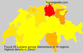 Surname Luciano in Switzerland Surname Luciano in Switzerland