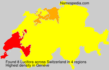 Surname Lucifora in Switzerland Surname Lucifora in Switzerland
