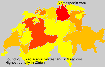 Surname Lukac in Switzerland Surname Lukac in Switzerland