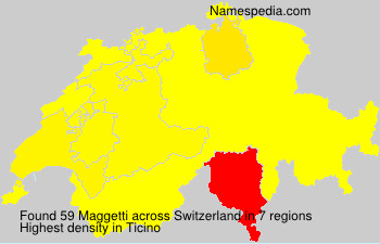 Surname Maggetti in Switzerland Surname Maggetti in Switzerland