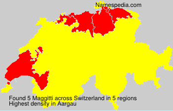 Surname Maggitti in Switzerland Surname Maggitti in Switzerland