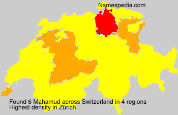 Surname Mahamud in Switzerland Surname Mahamud in Switzerland