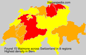 Surname Maimone in Switzerland Surname Maimone in Switzerland