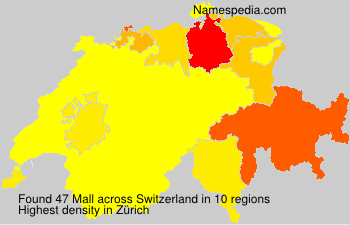 Surname Mall in Switzerland Surname Mall in Switzerland
