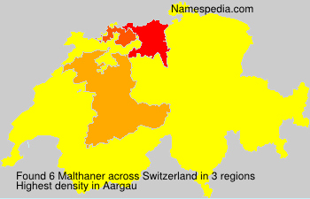 Surname Malthaner in Switzerland Surname Malthaner in Switzerland