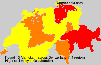Surname Manickam in Switzerland Surname Manickam in Switzerland