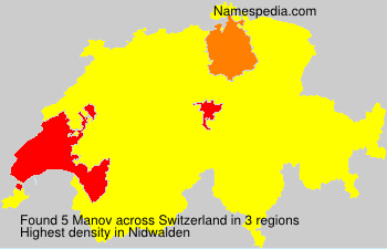 Surname Manov in Switzerland Surname Manov in Switzerland