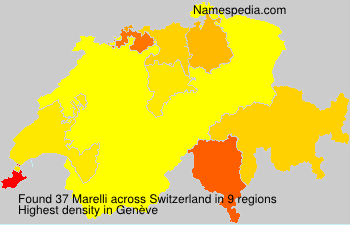 Surname Marelli in Switzerland Surname Marelli in Switzerland