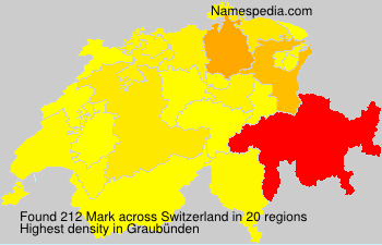 Surname Mark in Switzerland Surname Mark in Switzerland