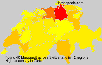 Surname Marquardt in Switzerland Surname Marquardt in Switzerland