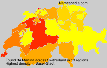 Surname Martina in Switzerland Surname Martina in Switzerland