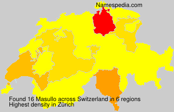 Surname Masullo in Switzerland Surname Masullo in Switzerland