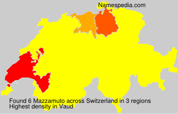 Surname Mazzamuto in Switzerland Surname Mazzamuto in Switzerland