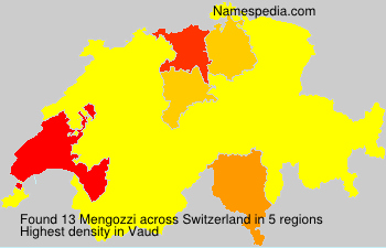Surname Mengozzi in Switzerland Surname Mengozzi in Switzerland