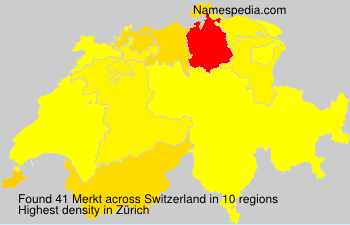 Surname Merkt in Switzerland Surname Merkt in Switzerland