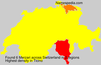 Surname Merzari in Switzerland Surname Merzari in Switzerland