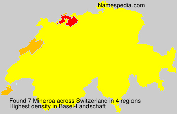 Surname Minerba in Switzerland Surname Minerba in Switzerland