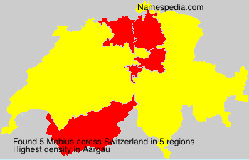 Surname Mobius in Switzerland Surname Mobius in Switzerland