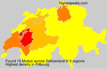 Surname Moduli in Switzerland Surname Moduli in Switzerland