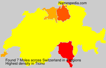 Surname Molea in Switzerland Surname Molea in Switzerland