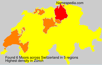 Surname Moors in Switzerland Surname Moors in Switzerland