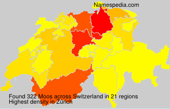 Surname Moos in Switzerland Surname Moos in Switzerland