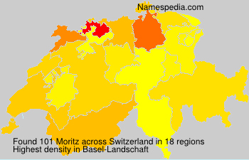 Surname Moritz in Switzerland Surname Moritz in Switzerland