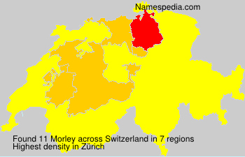 Surname Morley in Switzerland Surname Morley in Switzerland