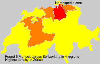 Surname Morlock in Switzerland Surname Morlock in Switzerland