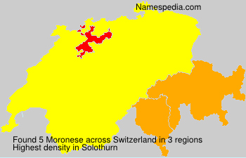Surname Moronese in Switzerland Surname Moronese in Switzerland