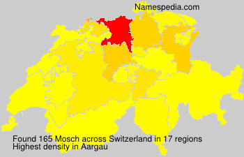 Surname Mosch in Switzerland Surname Mosch in Switzerland