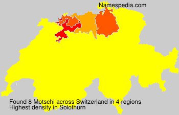 Surname Motschi in Switzerland Surname Motschi in Switzerland