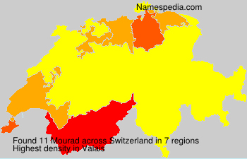 Surname Mourad in Switzerland Surname Mourad in Switzerland