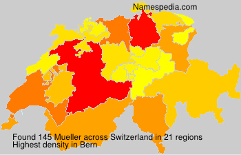 Familiennamen Mueller - Switzerland