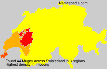 Surname Mugny in Switzerland Surname Mugny in Switzerland