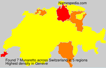Surname Munaretto in Switzerland Surname Munaretto in Switzerland