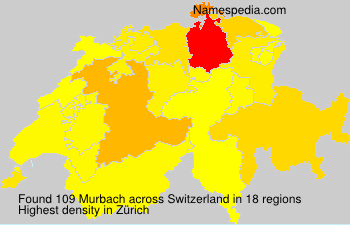 Surname Murbach in Switzerland Surname Murbach in Switzerland