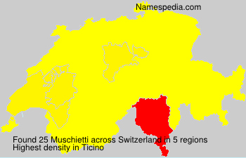 Surname Muschietti in Switzerland Surname Muschietti in Switzerland