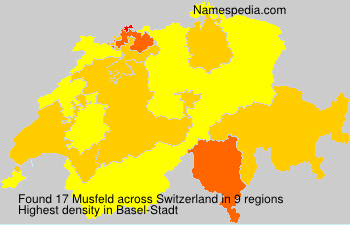 Surname Musfeld in Switzerland Surname Musfeld in Switzerland