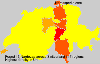 Surname Nardozza in Switzerland Surname Nardozza in Switzerland
