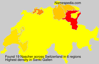 Surname Nascher in Switzerland Surname Nascher in Switzerland