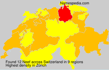 Surname Neef in Switzerland Surname Neef in Switzerland