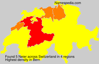 Surname Neier in Switzerland Surname Neier in Switzerland