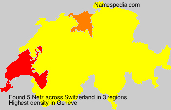 Surname Netz in Switzerland Surname Netz in Switzerland